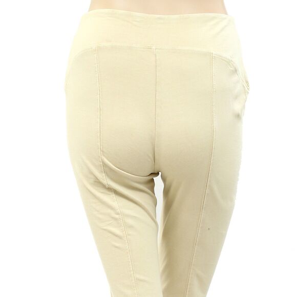 Out From Under Urban Outfitters Aria Seamed Flare Pants Pull-On Cream S 256158 - Picture 9 of 9